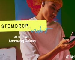 Samsung and TikTok create StemDrop music collaboration tool