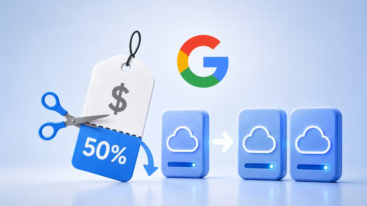 Google Slashes AI Plus Subscription Price While Doubling Cloud Storage